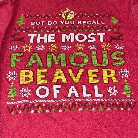 Bucees Christmas Shirt Size Small - Picture 3 of 3